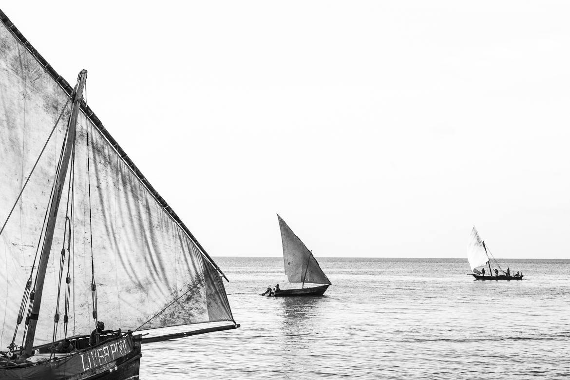 Three dhows